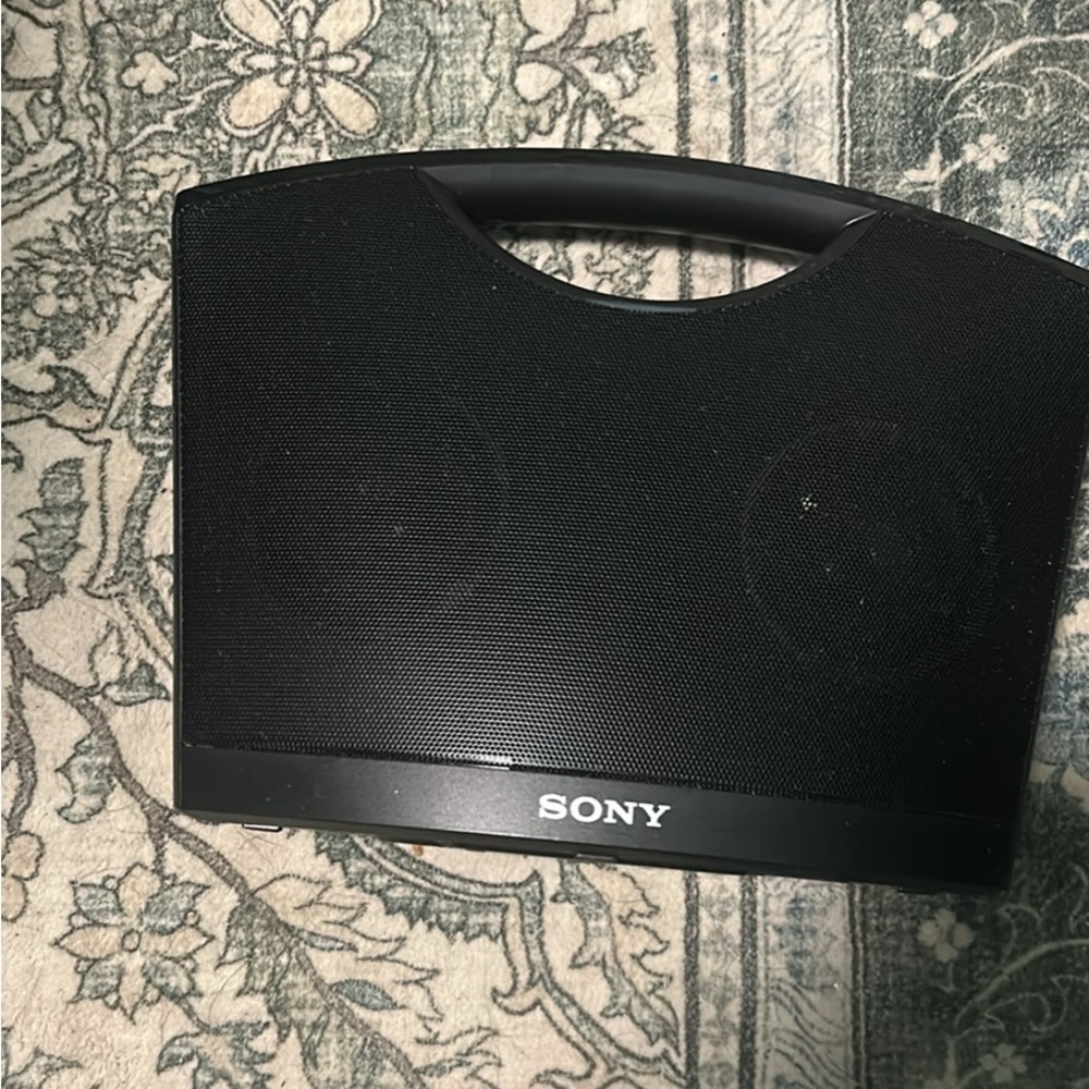Sony Black Portable Speaker
